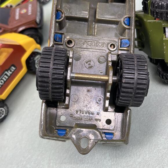 Vintage Tonka Trucks Metal Dump Fire Truck Van Buddy L Matchbox 1960s 70s 80s - Picture 8 of 11